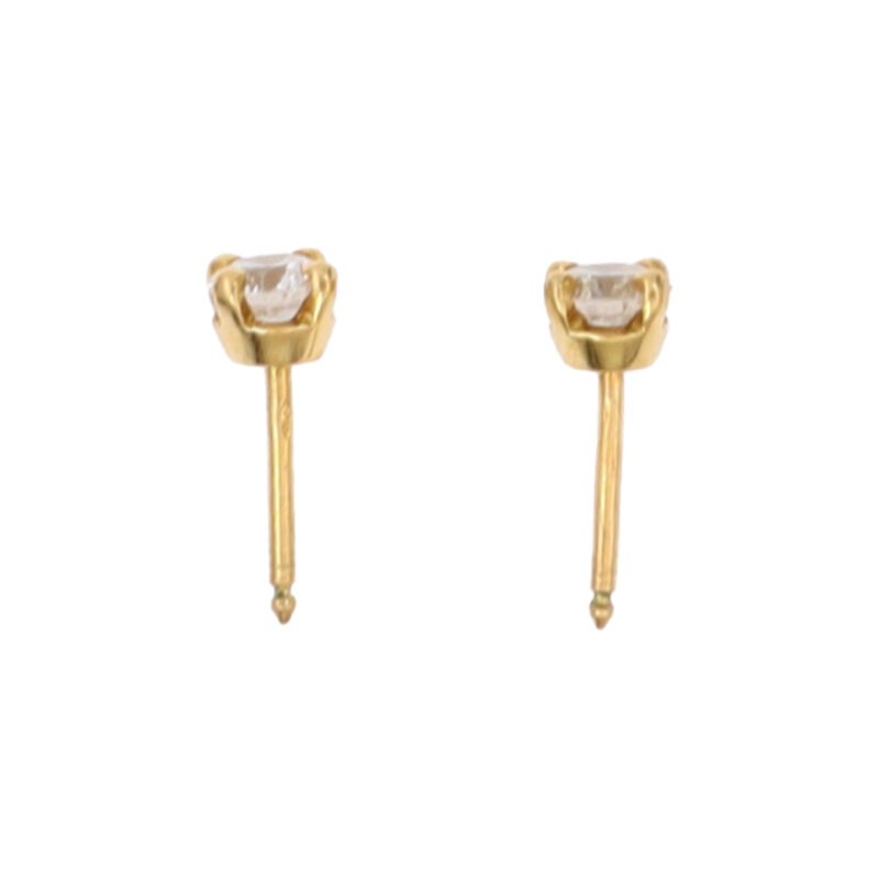 CLOUS DIAMANTS OR JAUNE